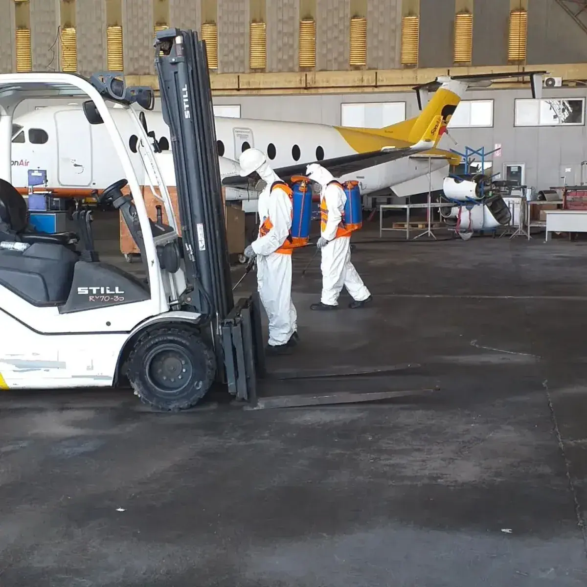 Foto 12 de 31 da equipa da Efrasa Service em serviço